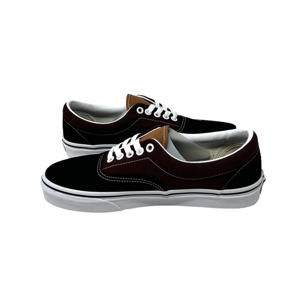 VANS Era Classic Sneakers SB Women's Size Low Top Black Brown Canvas VN0005UEYS8 - Picture 6 of 9